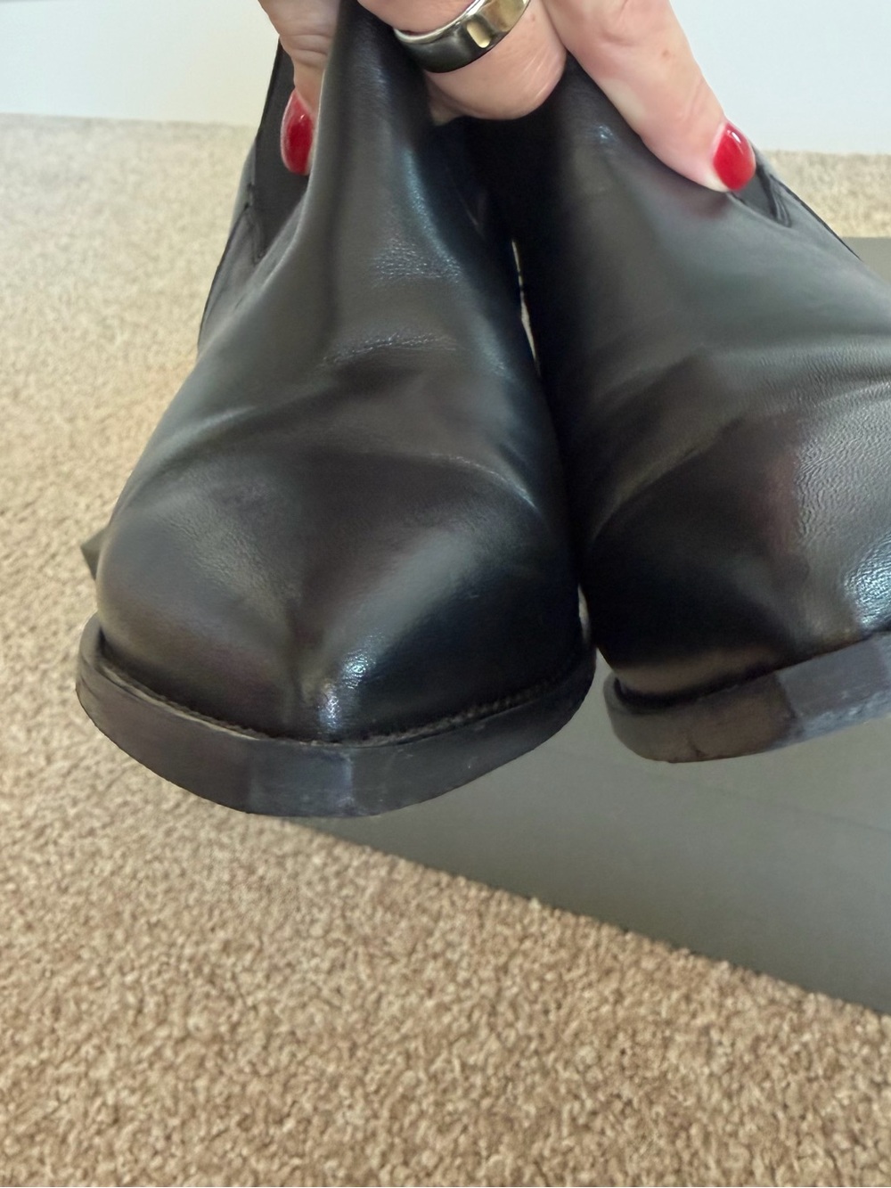 AllSaints Ria Wedge Chelsea Boot - Picture 9 of 13